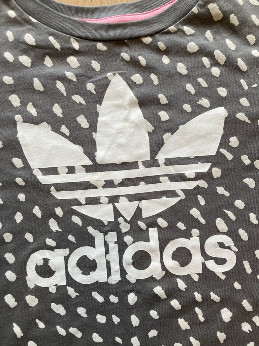 ADIDAS 🩶 Dot Pattern T-Shirt Dress - Picture 7 of 11